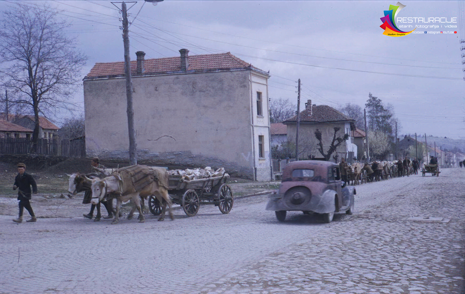 8 FOTOGRAFIJA ARANĐELOVCA IZ 1954. GODINE RESTAURISANO